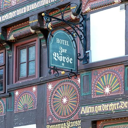 Altstadthotel Zur Boerse Goslar Exterior foto
