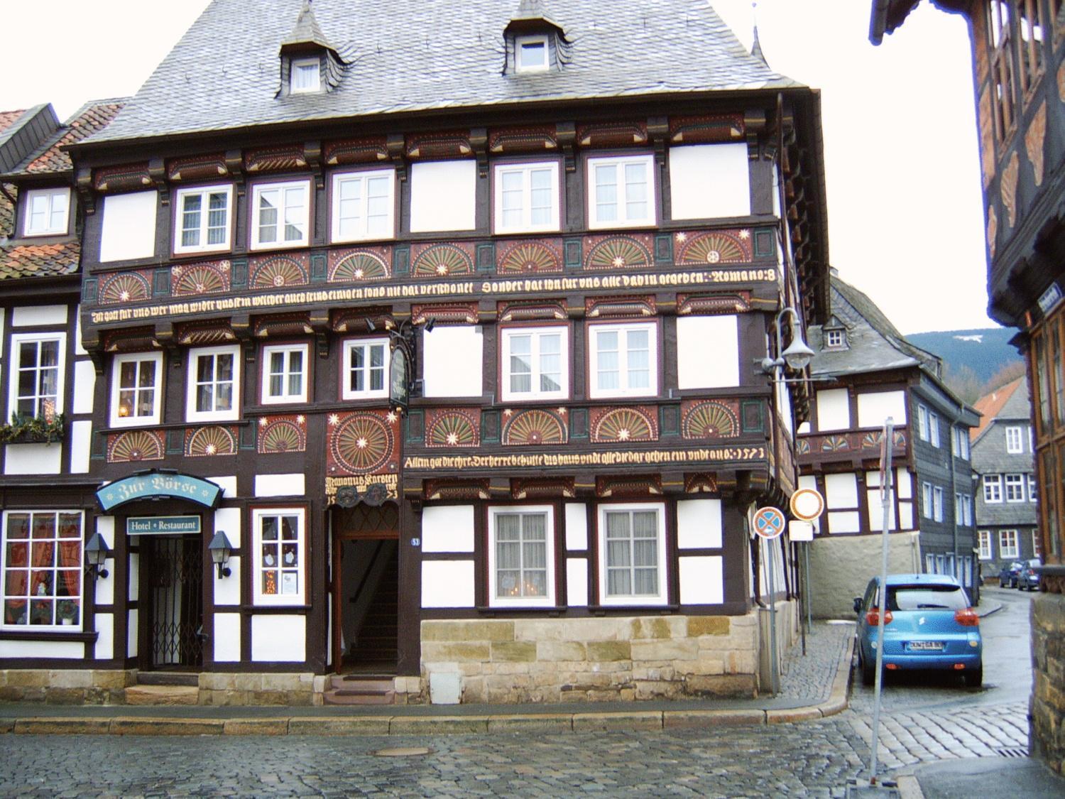 Altstadthotel Zur Boerse Goslar Exterior foto